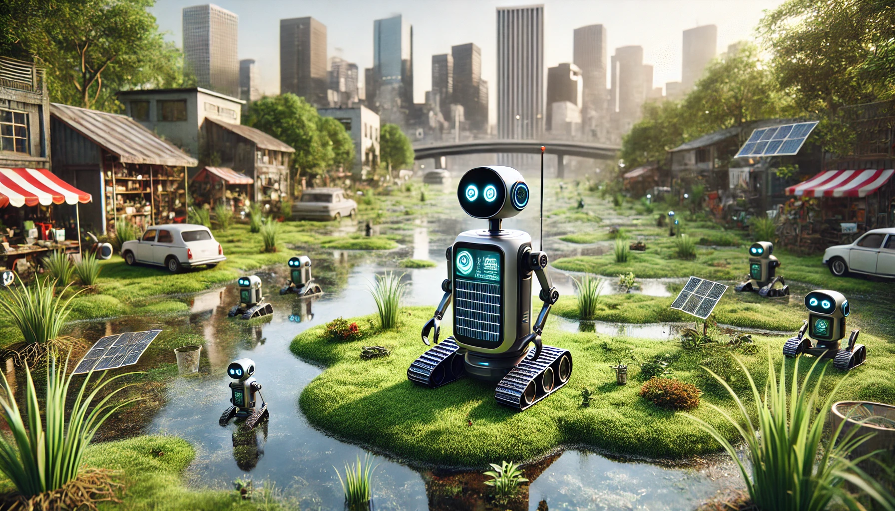 AI-Powered Solutions for Natural and Eco-Friendly Protection of Urban Swamps in US Cities