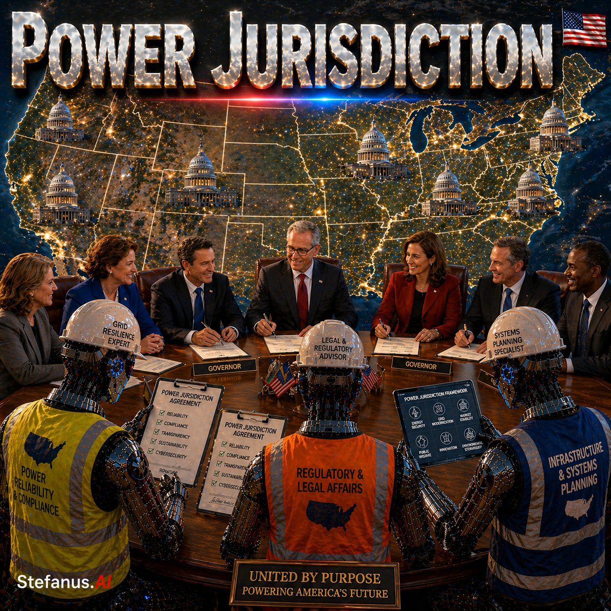 Power Jurisdiction: How Governors Became the Gatekeepers of AI Infrastructure — Nuclear Restarts, Coal Extensions, SMRs, Data Centers, and the State-Level Battle for the AI Power Grid