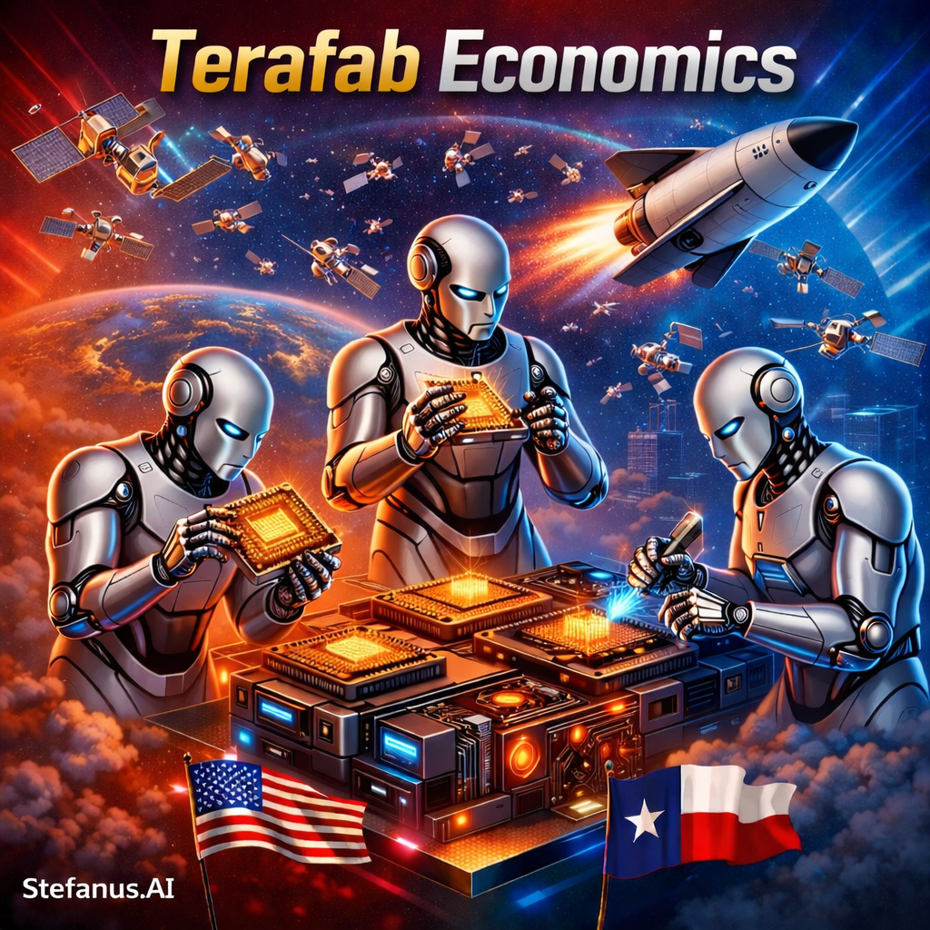 Terafab Economics: From Gigafactories to Terafactories—The Rise of Trillion-Dollar AI Manufacturing Zones