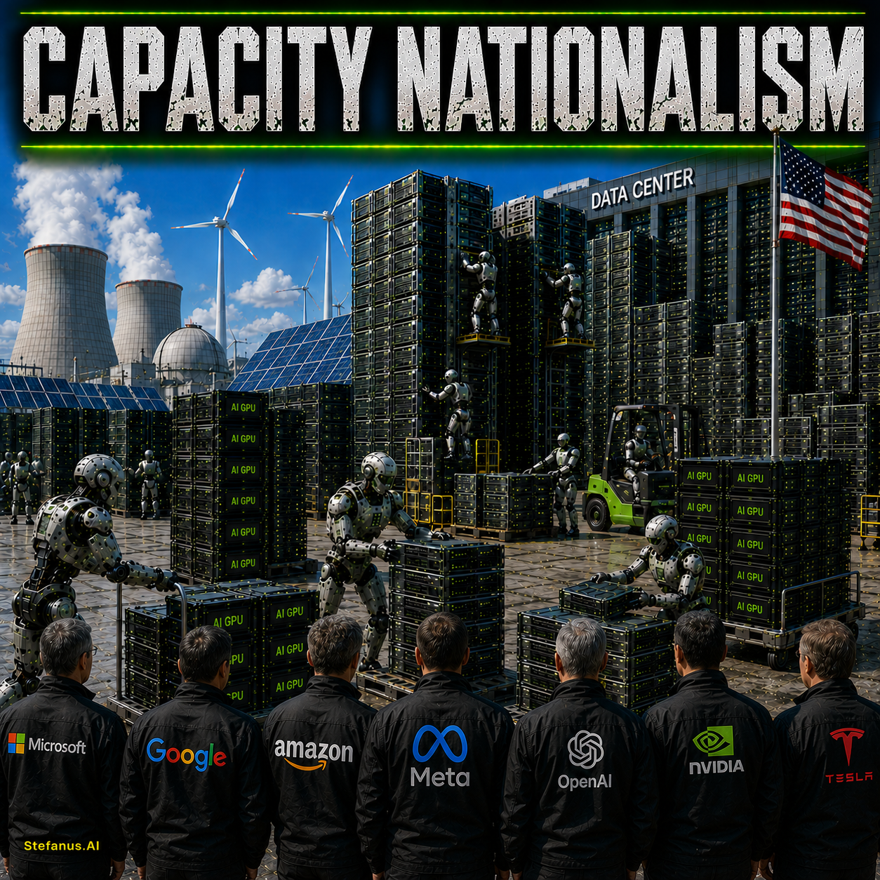 Capacity Nationalism: Infrastructure Hoarding, Strategic Denial, and the New Geopolitics of the AI Arms Race