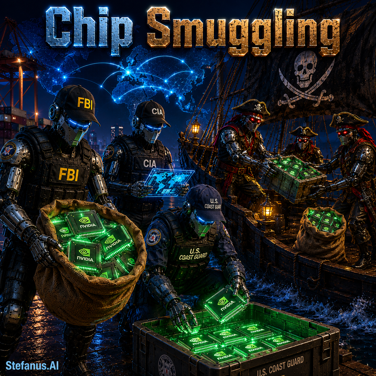 Chip Smuggling: The Deceptive Supply Chains Feeding Restricted AI Markets in the New Semiconductor Cold War