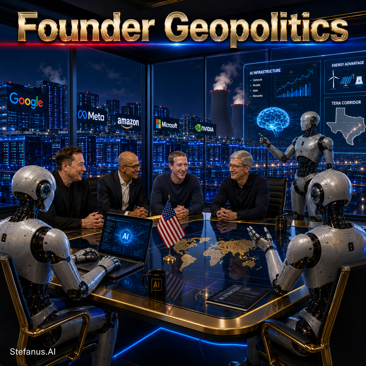 Founder Geopolitics: Modern Geopolitical Influence Increasingly Includes Unelected Founders