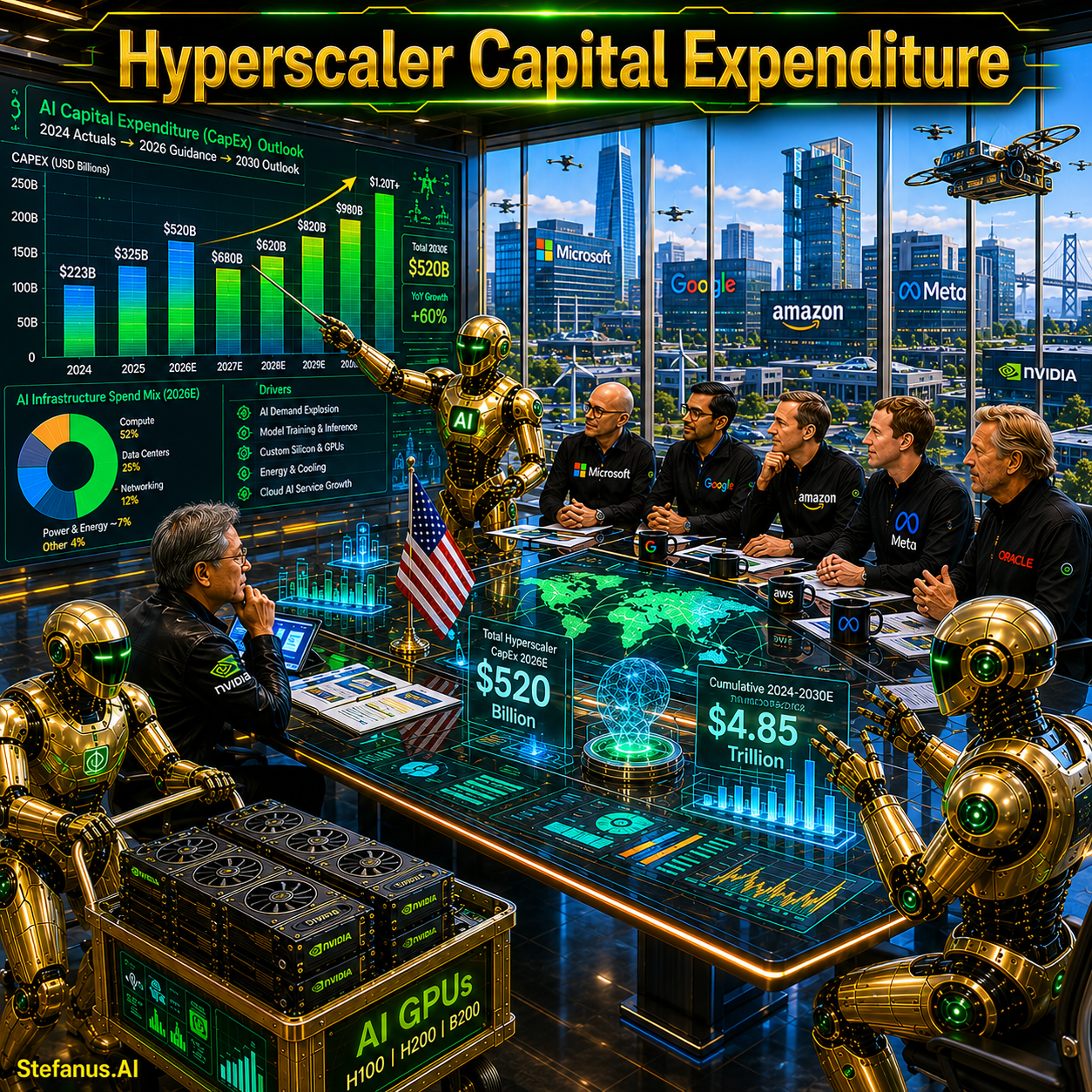 Hyperscaler Capital Expenditure: The Infrastructure Arms Race Behind the AI Economy (2026–2030)