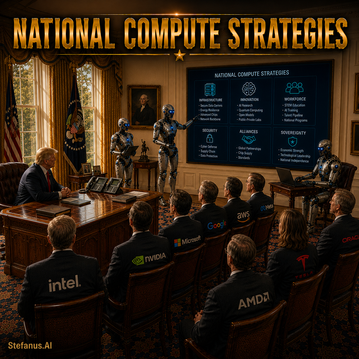 National Compute Strategies: If Compute Is the New Oil, the United States Needs a Strategic Compute Reserve — A National Blueprint for AI Resilience, Infrastructure Sovereignty, the Five-Layer AI Economy, and the Doctrine of Compute as Strategic Power