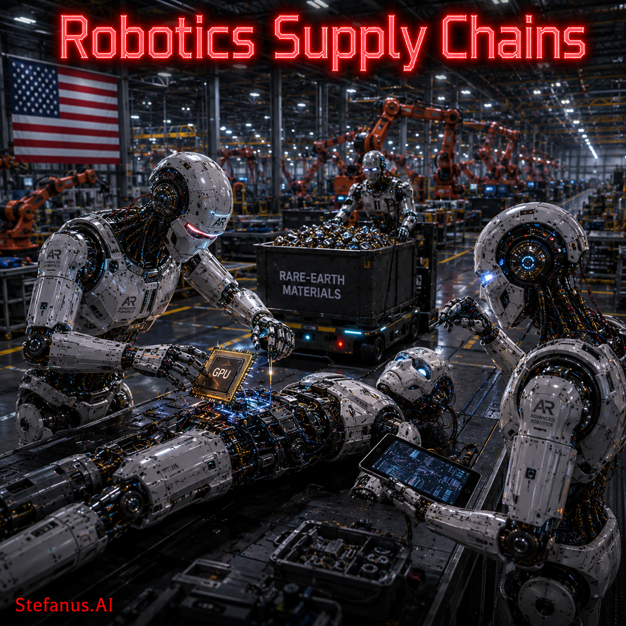 Robotics Supply Chains: How America’s Software Dominance Meets a Hardware Reckoning — A Strategic Analysis of the Global Robotics Industrial Complex, Critical Mineral Vulnerabilities, and the Race for Technological Sovereignty in the Era of US–China Geopolitical Bifurcation