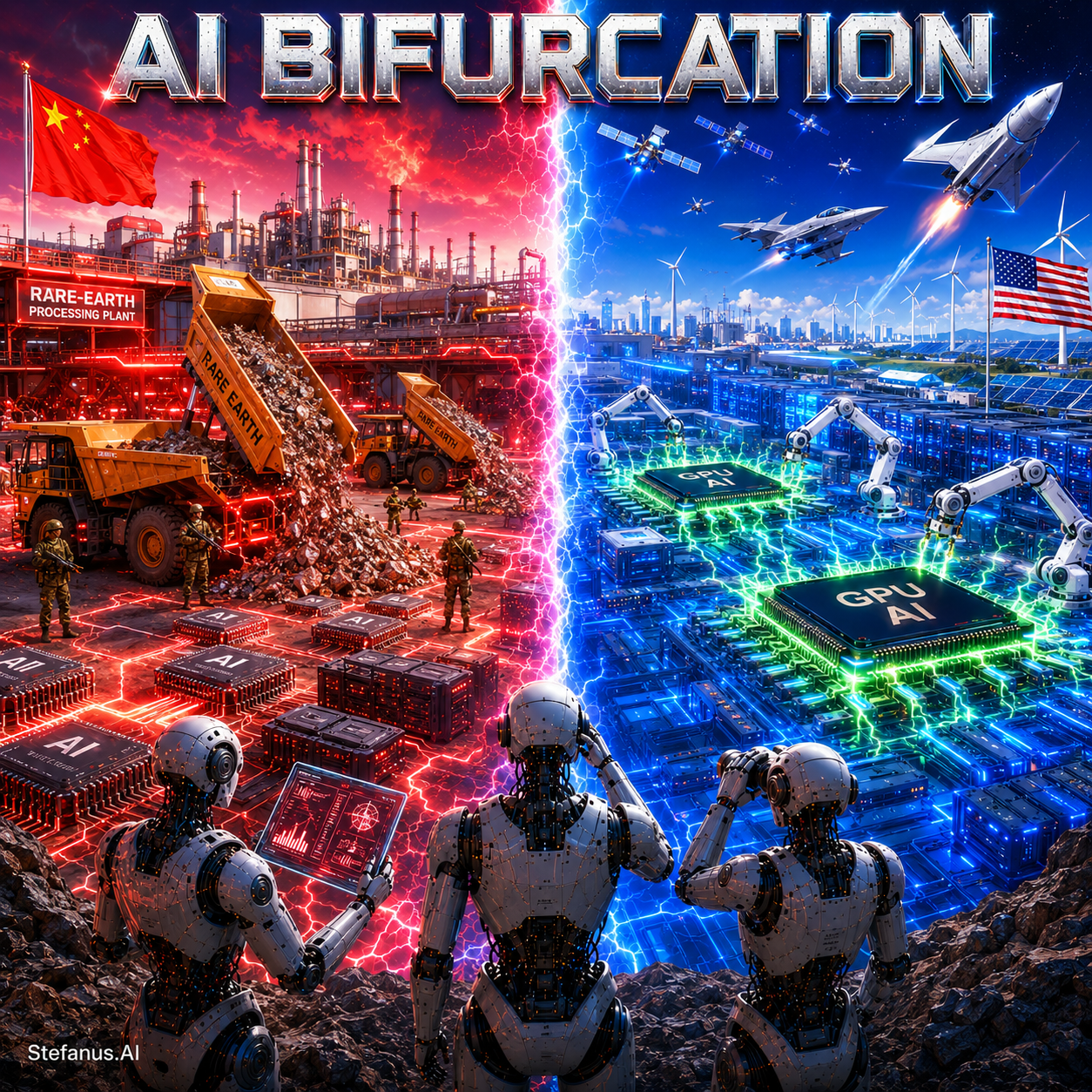AI Bifurcation: The Geopolitical Split in Global Compute and Superpower Supremacy — Mapping the Asymmetric Bipolarity of a Fractured Digital Order — From the Silicon Layer to the Diplomatic Frontier