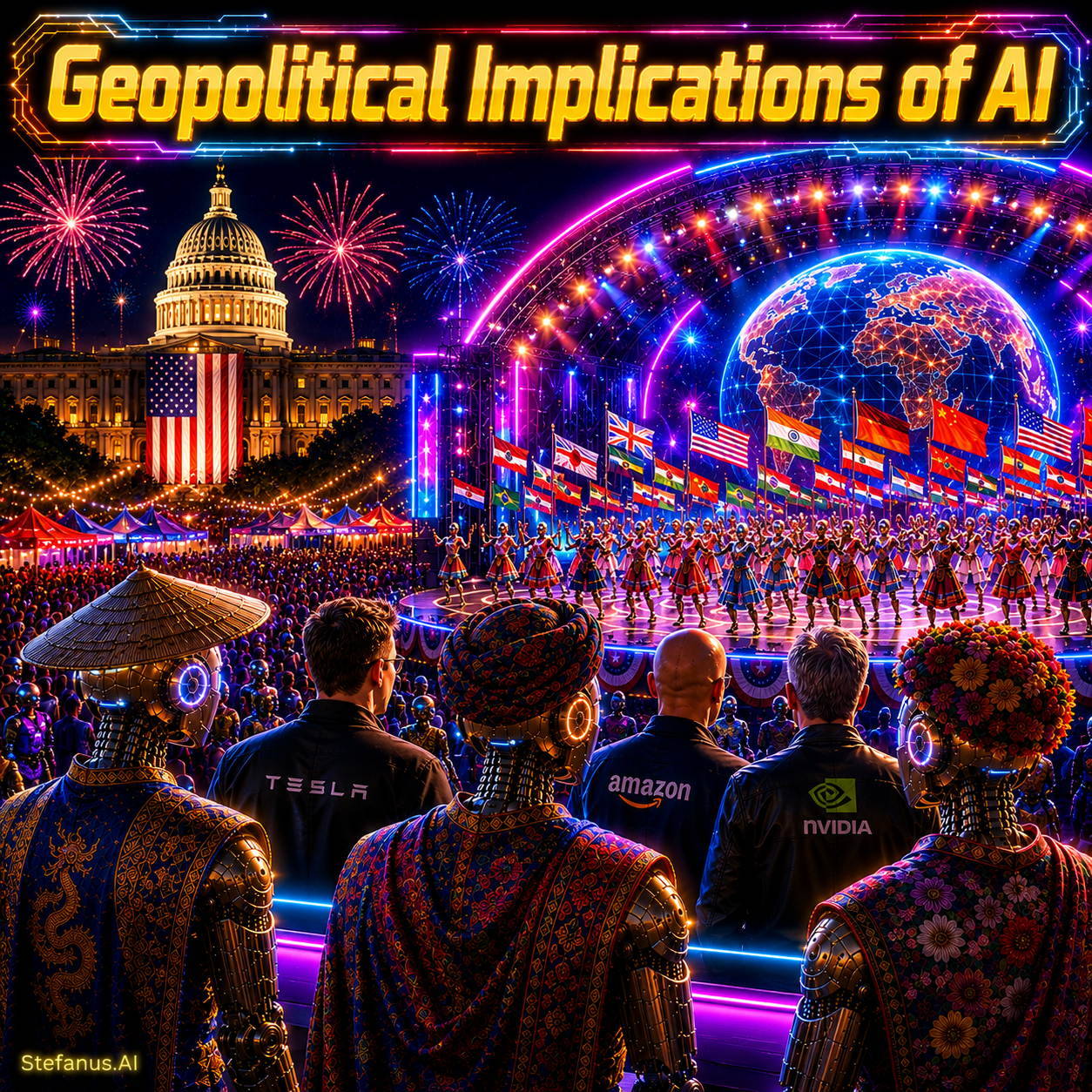 Geopolitical Implications of AI: The Rise of Cultural AI Sovereignty and the Five-Layer AI Economy
