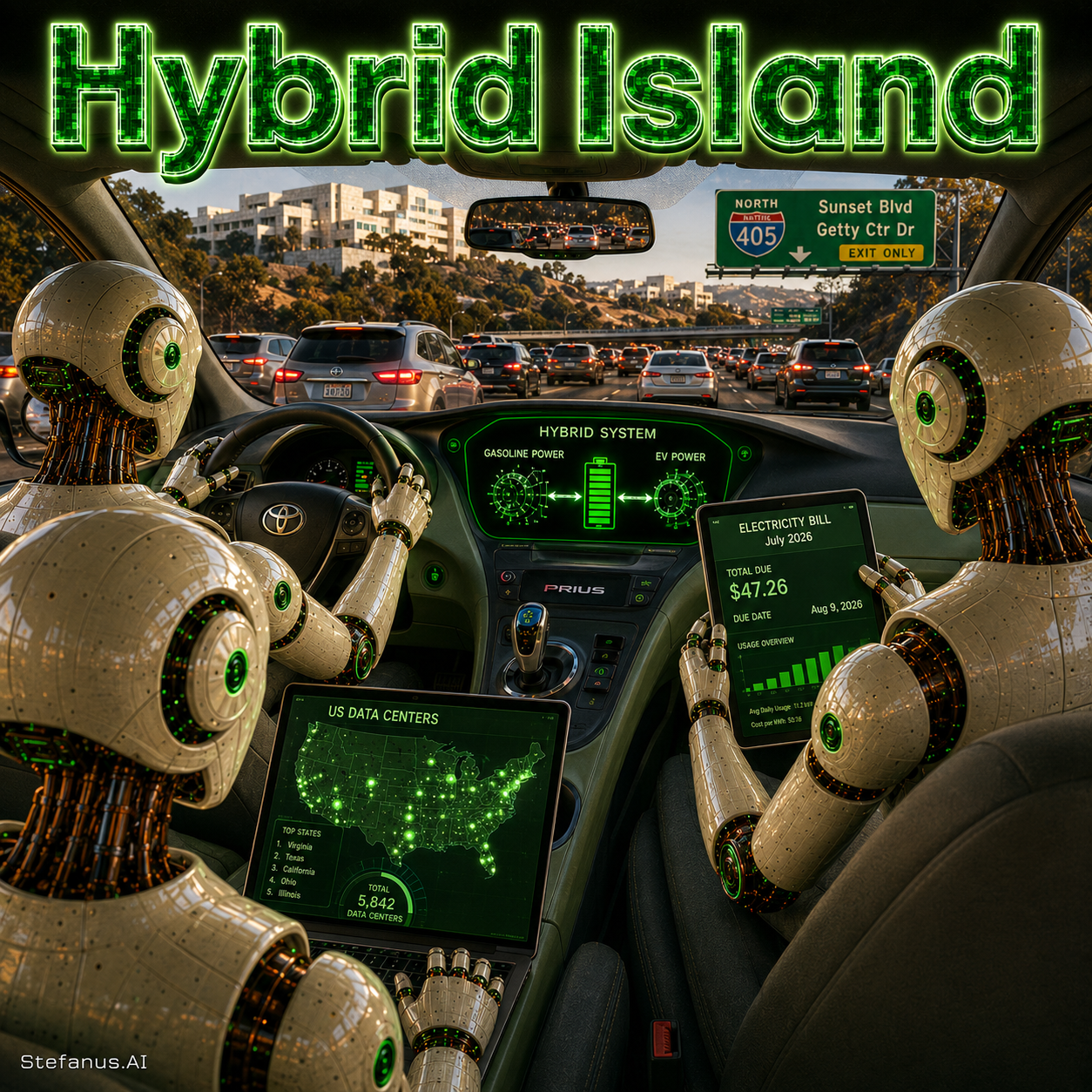 Hybrid Island: When Hyperscale AI Campuses Evolve from Customers of the Electric Grid into Semi-Autonomous, Behind-the-Meter Hybrid Energy Systems