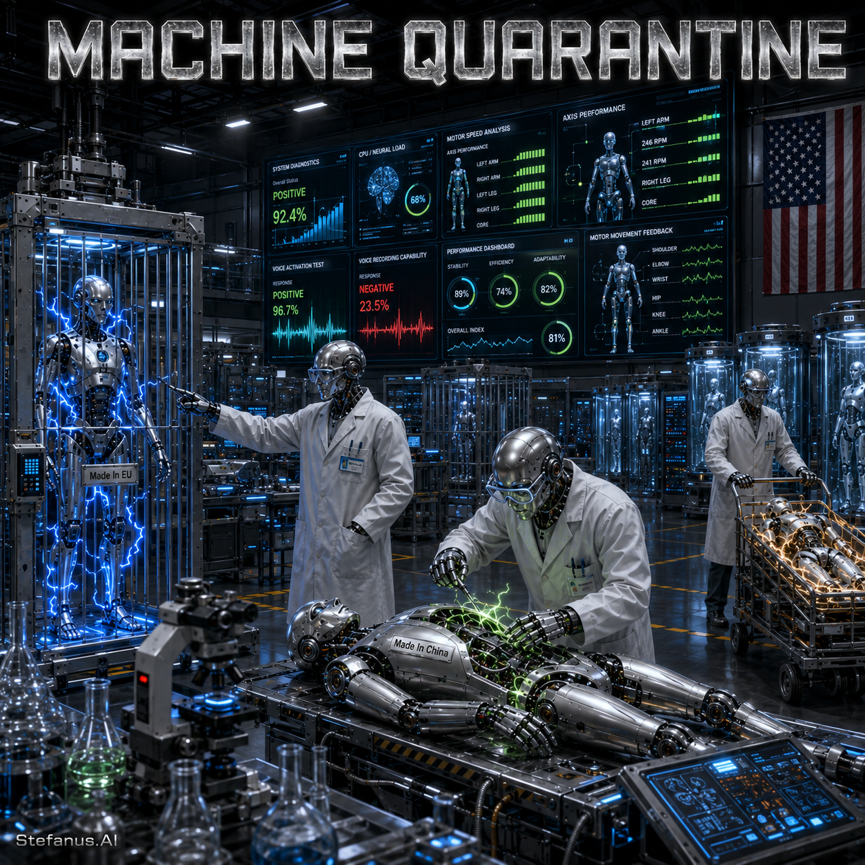 Machine Quarantine: The New National-Security Border Around Humanoid Robots, Power Inverters, and Embodied AI