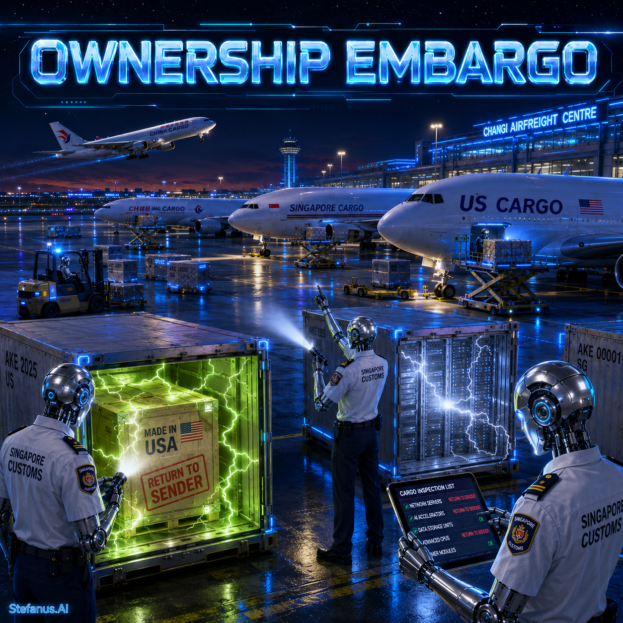 Ownership Embargo: How Governments Are Turning AI Acquisitions into Strategic Export-Control Events — The Five Transfer Rights, the Corporate Nationality Stack, and the Coming Age of Permissioned Ownership
