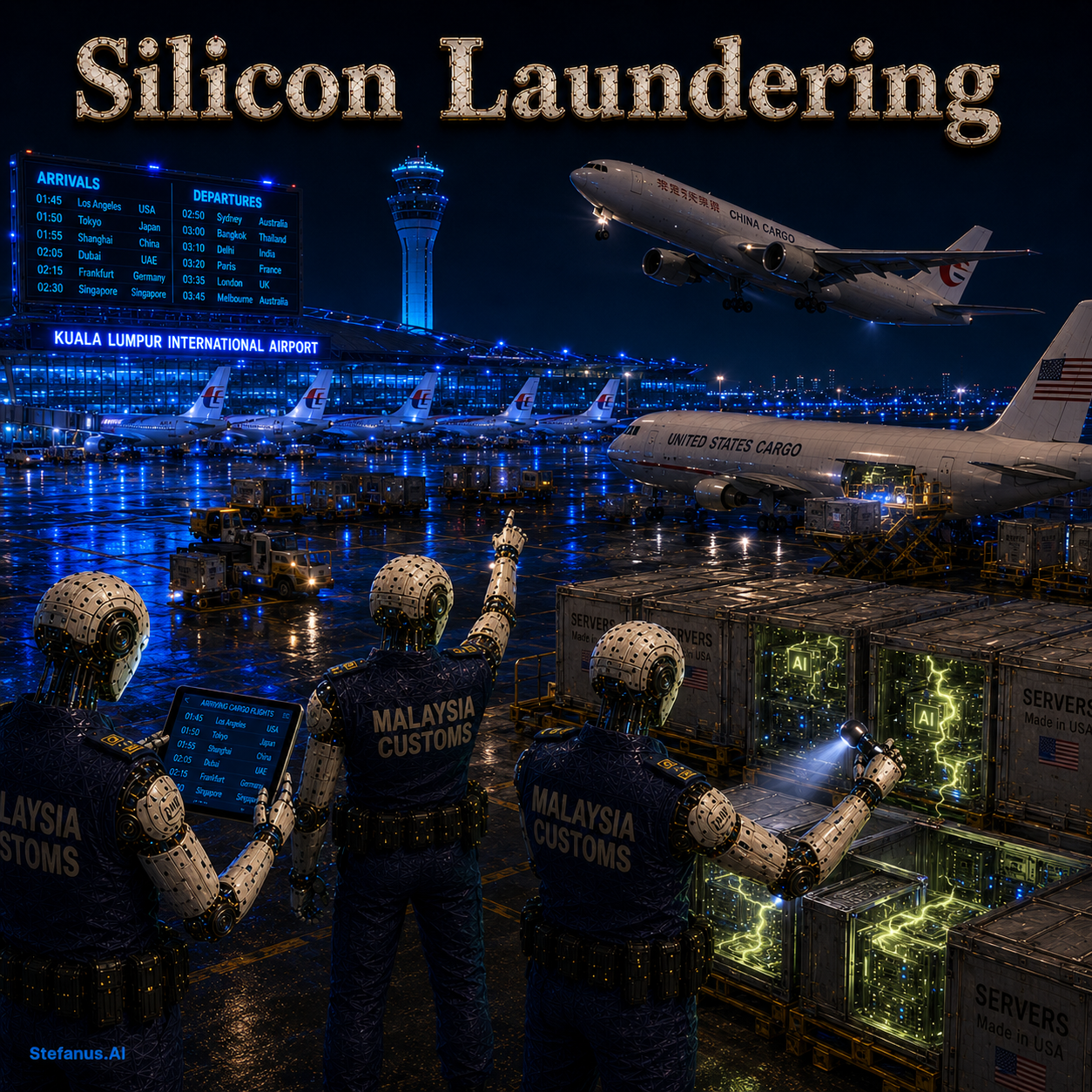 Silicon Laundering: How AI Chip Smuggling, Transit Jurisdictions, Hidden GPU Clusters, and the Race for Compute Provenance Are Rewriting Export Control