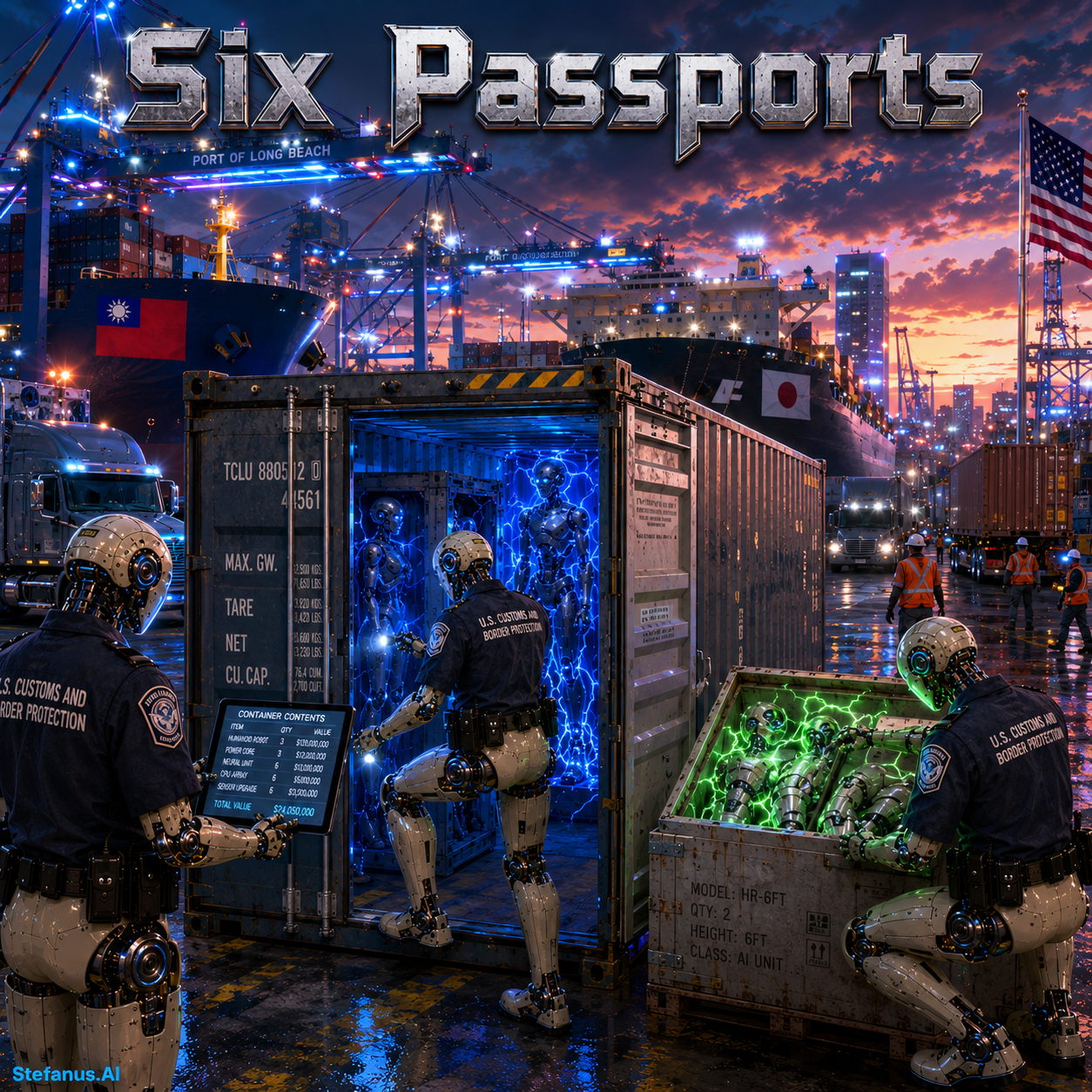 Six Passports: Sovereign Jurisdiction, National Security, and the Fractional Nationality of Fragmented Machines — A Policy and Legal Framework for Governing the Layered Foreign Authority Embedded Inside Humanoid Robots