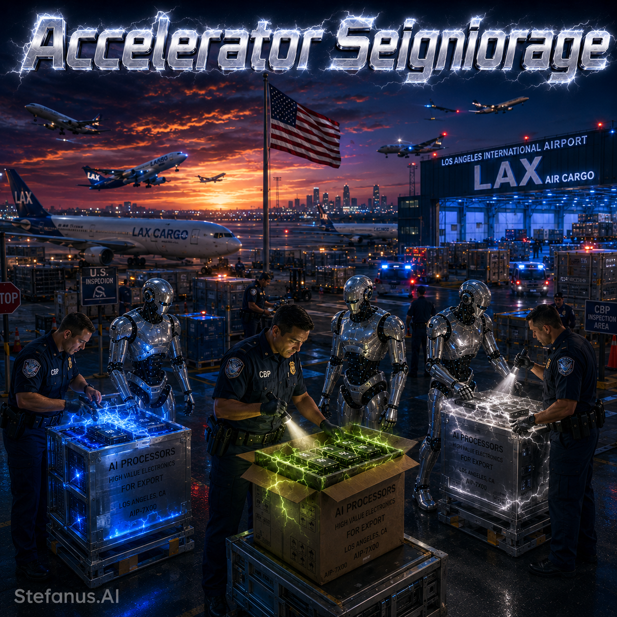 Accelerator Seigniorage: When AI Chip Export Controls Become a System of Licensing Revenue, Strategic Tolling, Verified Hardware, and State-Managed Compute Access