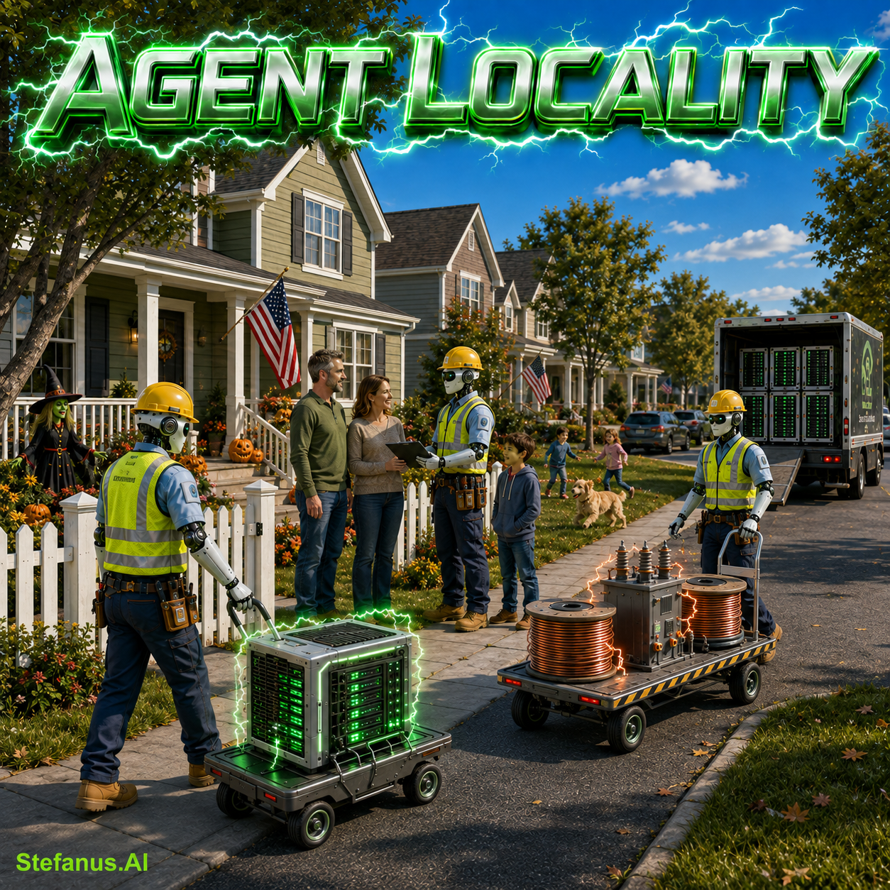 Agent Locality: When Artificial Intelligence Stops Living Entirely in the Cloud — and Agents Move Onto PCs, Phones, Vehicles, Robots and the Grid Edge