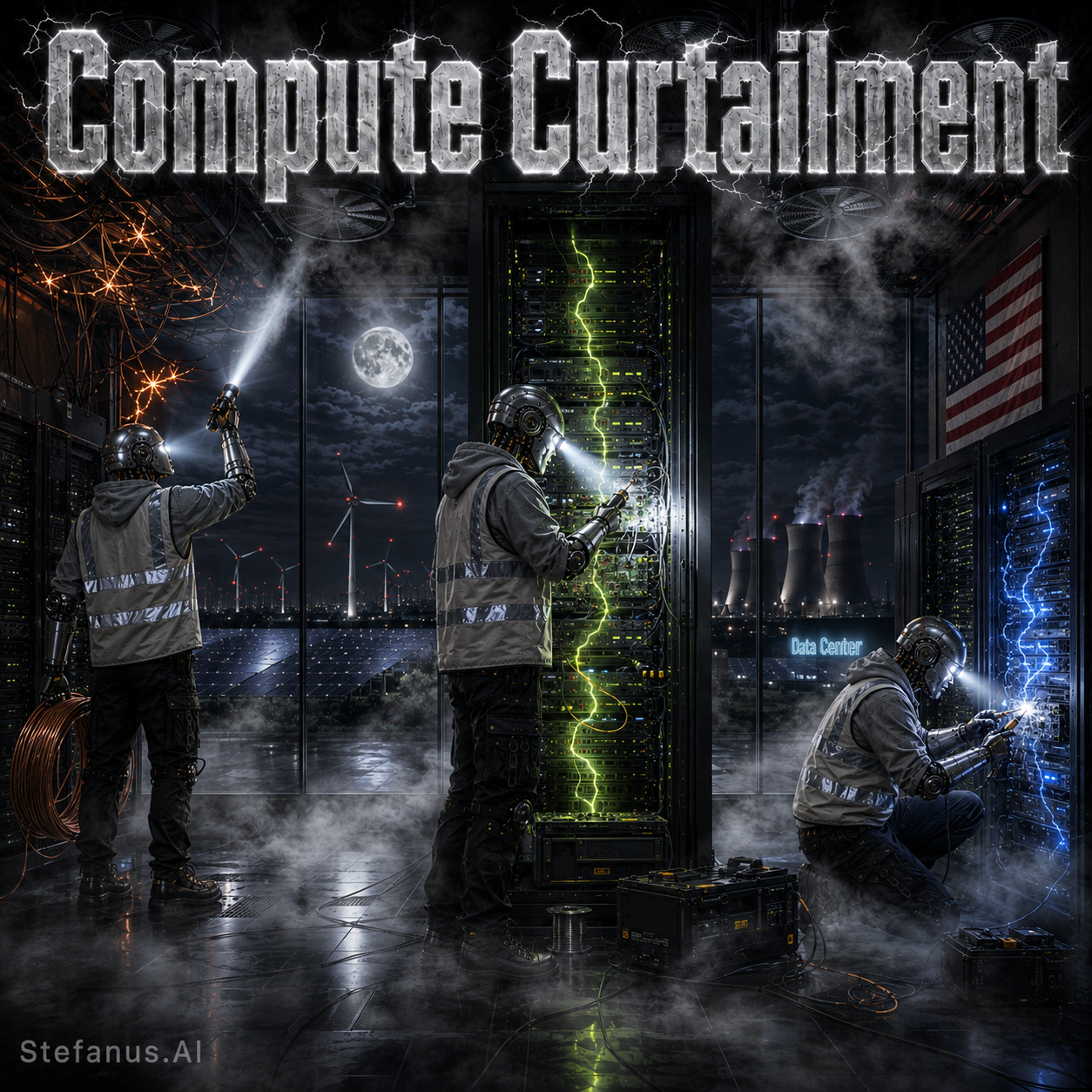 Compute Curtailment: When AI Datacenters Become Interruptible Industrial Loads — and the Power Grid Starts Scheduling Intelligence