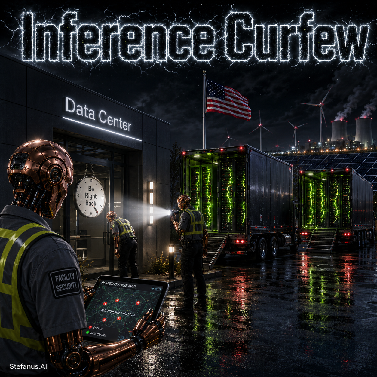 Inference Curfew: Who Gets Switched Off When the Grid Runs Short? — Balancing Algorithmic Demand, Grid Reliability, and the Social Ranking of Machine Intelligence in the Age of Hyper-Scale AI
