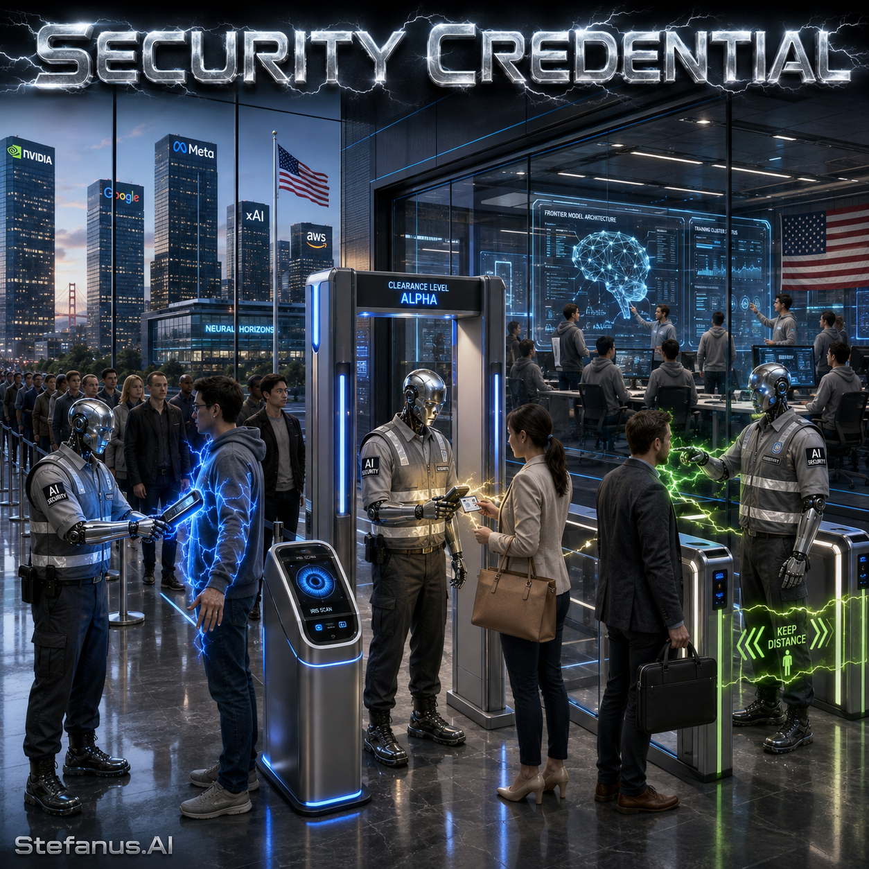 Security Credential: How Frontier AI Is Turning Model Access from a Subscription into a Vetted, Tiered, and Revocable Privilege — Trusted Access, Capability Gating, Agent Authorization, and the Credential Premium in the Five-Layer AI Economy