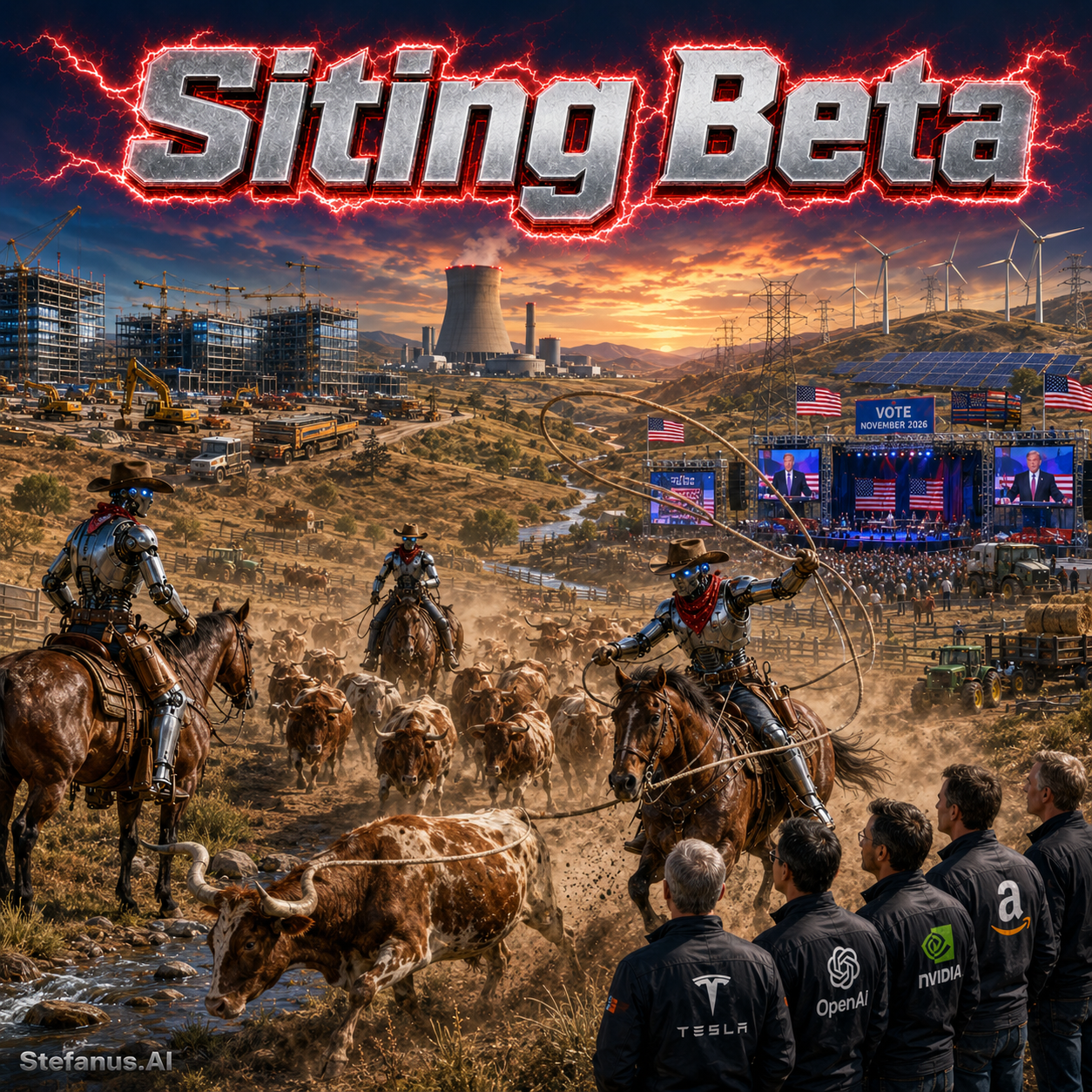 Siting Beta: How Permitting, Power, Water, Noise, Elections, and Community Opposition Are Repricing AI Infrastructure