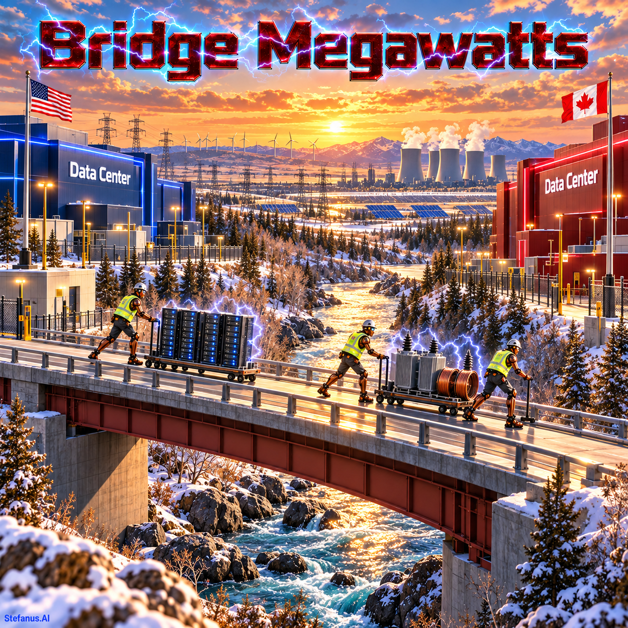Bridge Megawatts: How Hyperscalers Borrow the Shared Grid While Their Private Power Plants Are Still Being Built — Time, Transitional Tariffs, Load Flexibility, and the Political Economy of the AI Power Gap in the Five-Layer AI Economy, 2026–2030