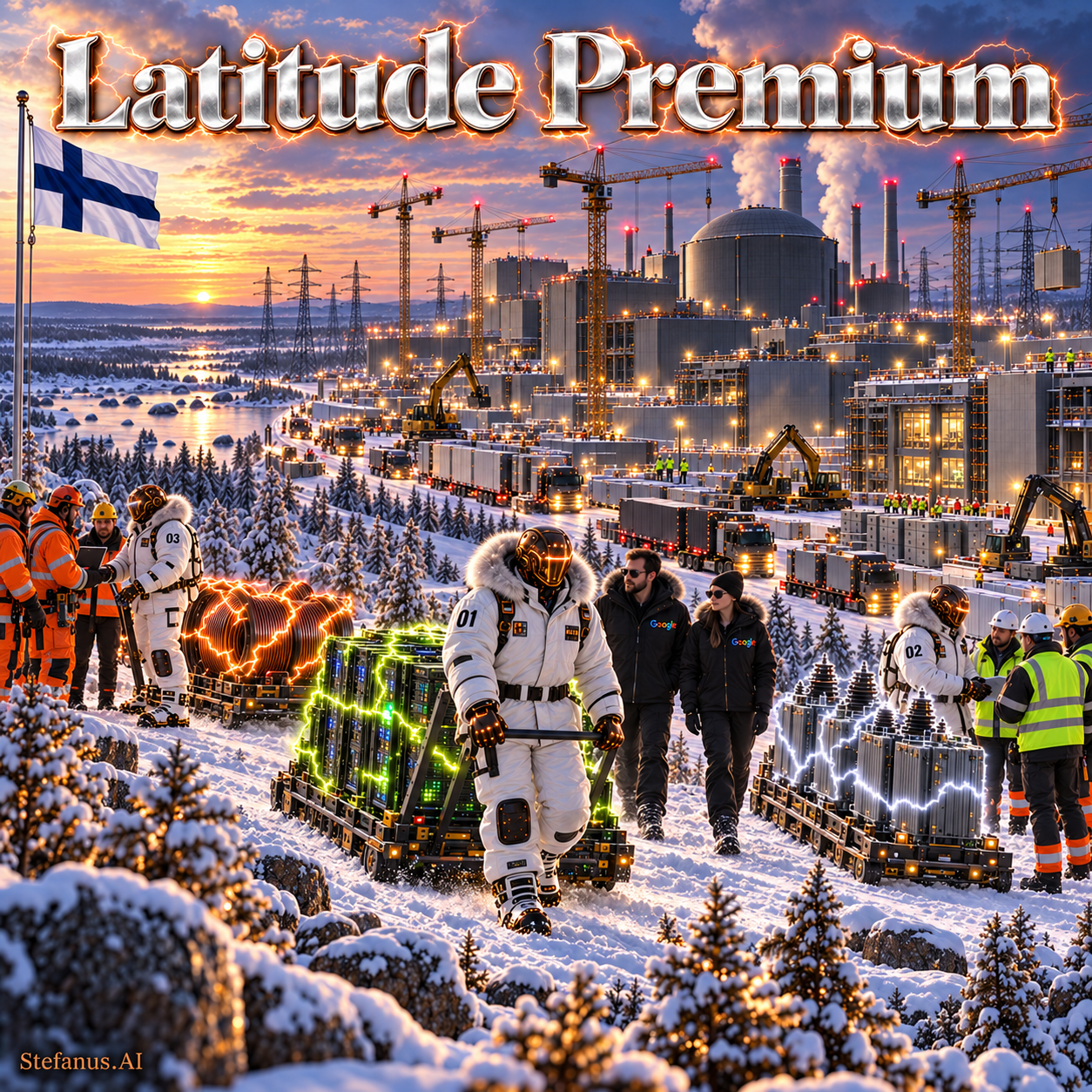 Latitude Premium: Why Cold Climate, Firm Power, and Political Stability May Make Northern Geographies the Next Winners of the Five-Layer AI Economy