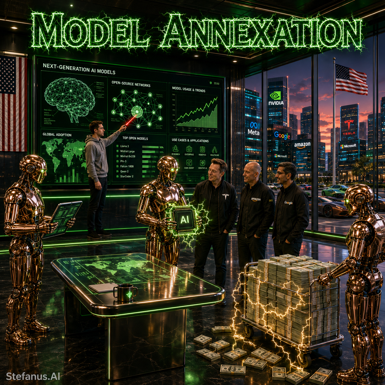 Model Annexation: When the Company That Sells the AI Chips Acquires the Model Ecosystem That Creates Demand for Them — NVIDIA, Hugging Face, and the Coming Era of Cross-Layer Ownership in the Five-Layer AI Economy