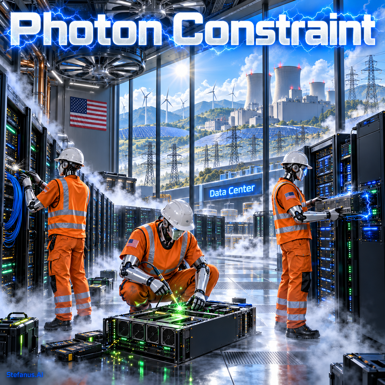 Photon Constraint: When Artificial-Intelligence Scaling Stops Being a GPU Problem — and Becomes a Light-Transmission Problem — Bandwidth, Silicon Photonics, Co-Packaged Optics, and the Economics of Moving Intelligence in the Five-Layer AI Economy, 2026–2030