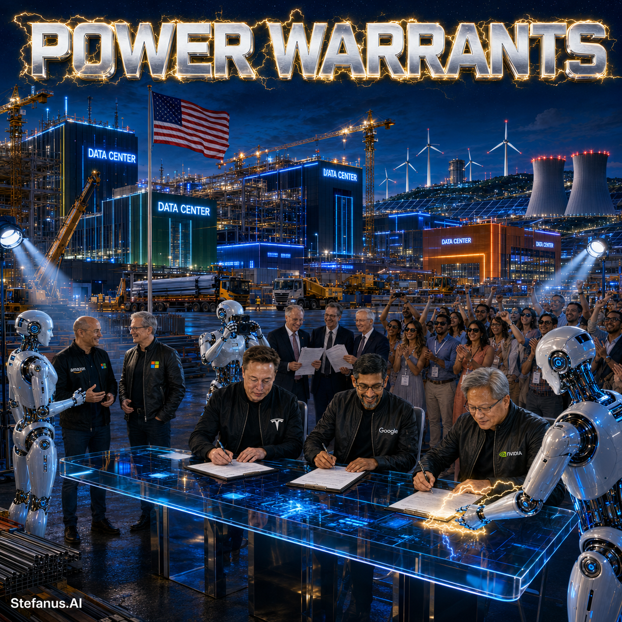 Power Warrants: When Frontier AI Laboratories Stop Merely Buying Electricity — and Gain Financial Upside in the Companies That Build Their Power Infrastructure — A Study of the OpenAI–SB Energy–Nvidia Architecture, the Financialization of Compute, and the Emerging Ownership Structure of the Five-Layer AI Economy
