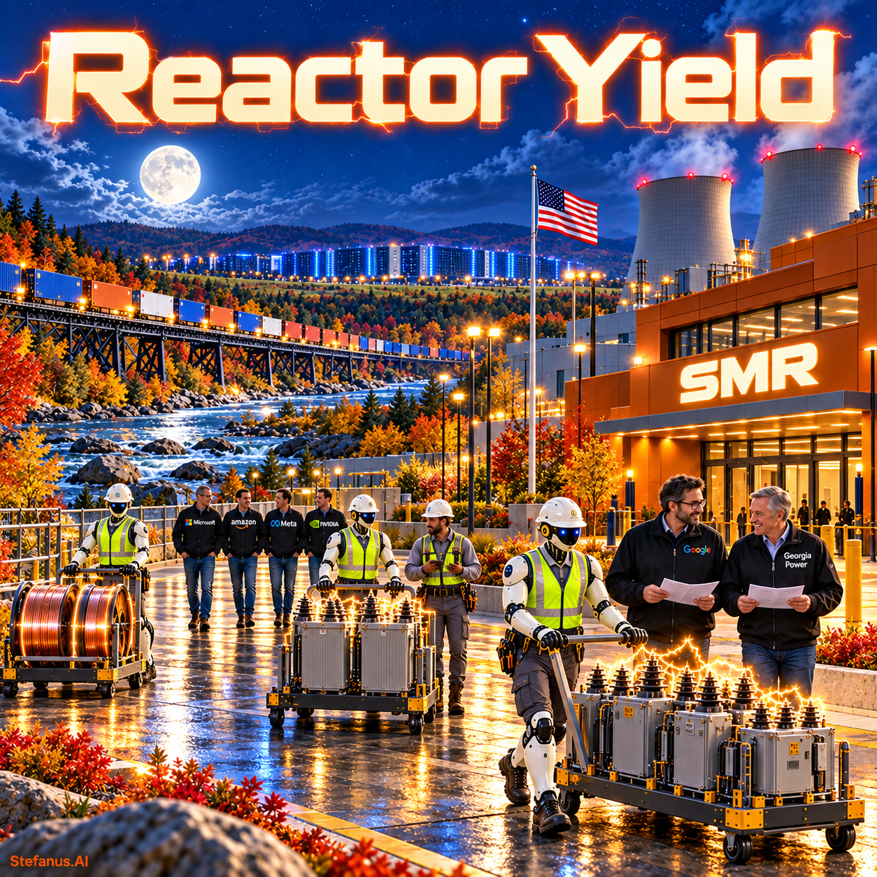 Reactor Yield: Why the Fastest New Nuclear Megawatts for Artificial Intelligence May Come From Extracting More Electricity From the Reactors America Already Built — Power Uprates, Hyperscaler Capital, Time-to-Megawatt Economics, and the Existing-Fleet Bridge to 2030 in the Five-Layer AI Economy