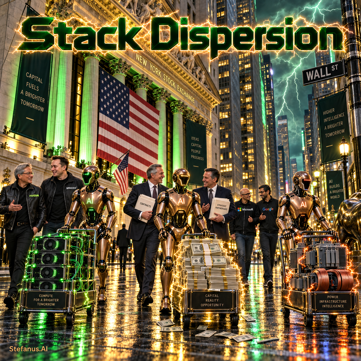 Stack Dispersion: When Investors Stop Treating Artificial Intelligence as One Trade — and Begin Underwriting Capital Intensity, Duration, Utilization, and Obsolescence Across Every Layer of the Five-Layer AI Economy