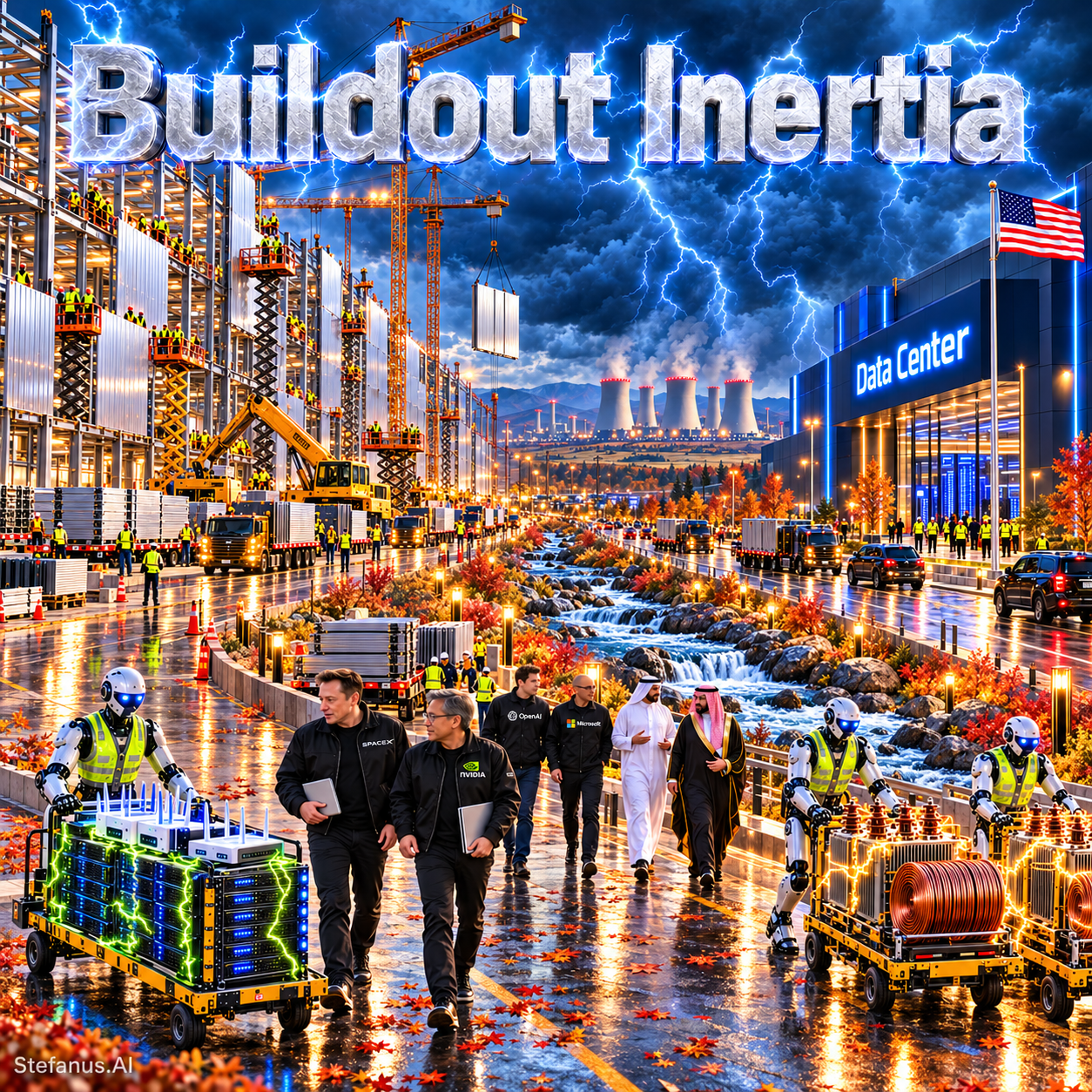 Buildout Inertia: Why America’s AI Datacenter Expansion Keeps Advancing After Utility Bills, Local Opposition, Permitting Politics, and the Midterm Election Turn Against It