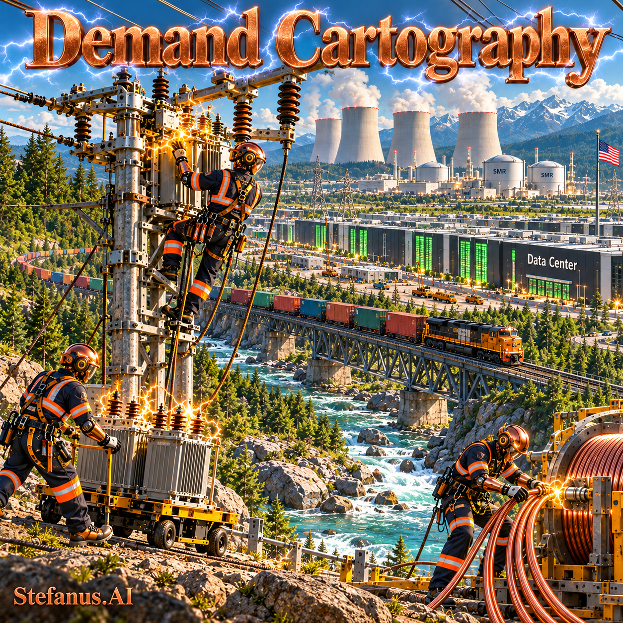 Demand Cartography: When America’s Electric Grid Must Map Every AI Datacenter Before Regulators Can Decide Who Deserves Power, Who Bears the Risk, and Who Finances the Next Wave of Industrial Growth